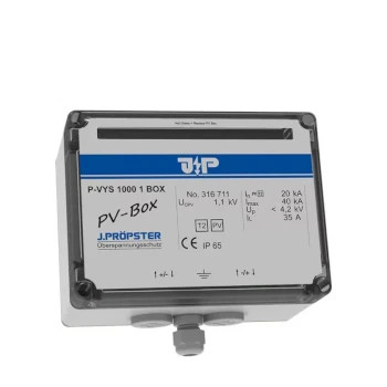 J.Pröpster előszerelt túlfeszültség-védelmi dobozok