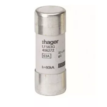 Hager hengeres biztosíték betétek 22x58 mm