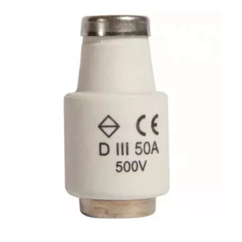 Hager D rendszerű biztosító betétek D III