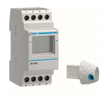 Hager digitális heti kapcsolóóra