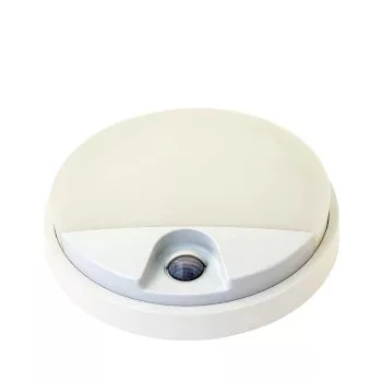 Mozgásérzékelős kerek fali lámpatest