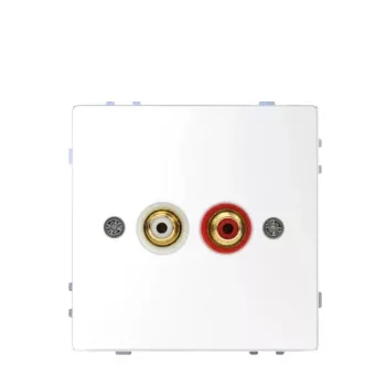 Schneider Electric Merten System D RCA (audio) csatlakozók