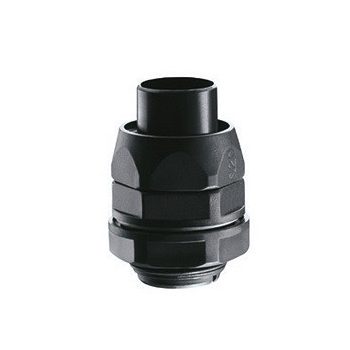 Fekete tömszelencék spirál gégecsővekhez (PG menet)