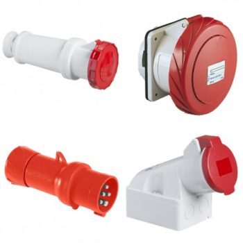 Schneider Electric 32A ipari 4 Pólus (3P+F) csatlakozók standard 6h földelő érintkező helyzettel