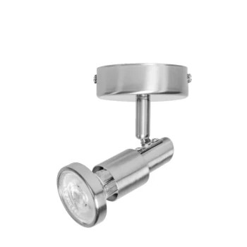 LEDVANCE LED SPOT BRUSHED SILVER lámpatestek GU10 foglalattal