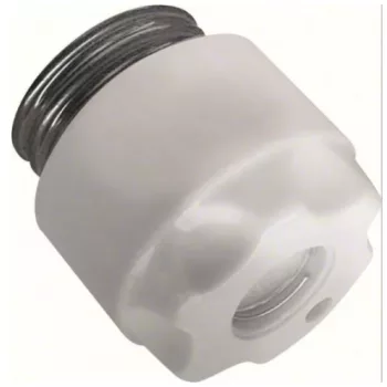 Hager csavaros fej vizsgálati nyílással, DII/E27