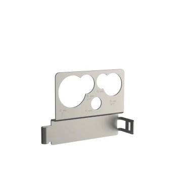 Basor hálós kábeltálcához csőkimenet / tüzihorganyzott acél (FT / GC) (BASORFIL)