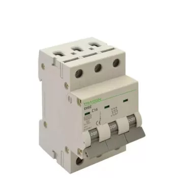 Tracon Electric EVOZ 3P 6kA kismegszakítók