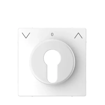 Schneider Electric Merten System D fedlap kulcsos redőnyvezérlőkhöz