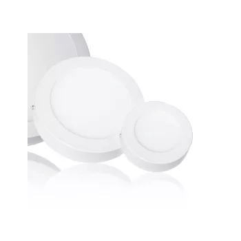 Falon kívüli, kerek LED lámpatest