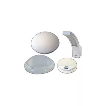 Műanyag LED lámpatest mozgásérzékelővel