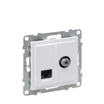 Legrand SUNO TV + UTP Cat6 csatlakozóaljzatok