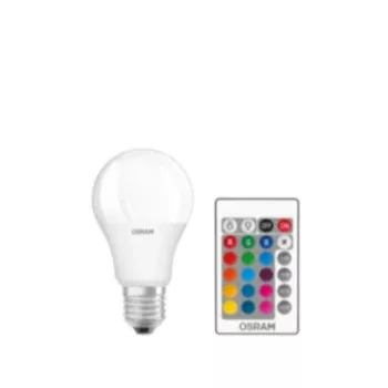 E27-es foglalathoz Vezérelhető LED fényforrások / RGB / RGBW távirányítható LED