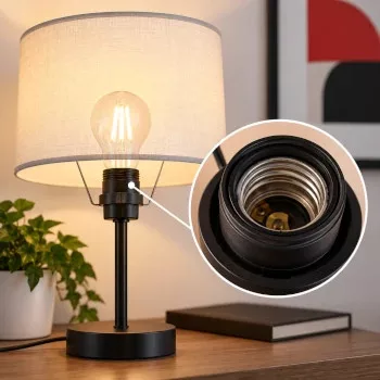 Rábalux foglalatos beltéri asztali lámpák