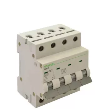 Tracon Electric EVOZ 4P 6kA kismegszakítók