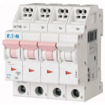 Eaton PLI Kismegszakító 3P+N 10kA-es