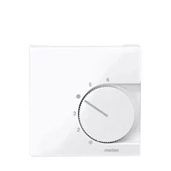 Schneider Electric Merten szobatermosztátok váltóérintkezővel System M