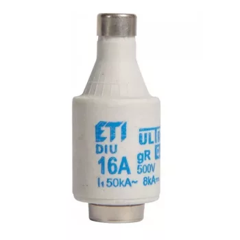 Hager D rendszerű biztosító ULTRAGYORS betétek DT II (DOL II)