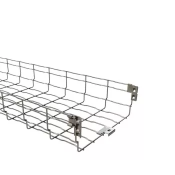 Basor hálós kábeltálcák BF2R H105 / galvanikus / elektrolitikus cinkezett EZ (BASORFIL)