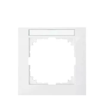 Schneider Electric Merten M-Pure feliratozható keretek