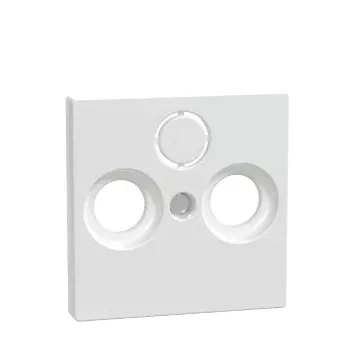 Schneider Electric Merten System M fedlap 3 kimenetes antenna csatlakozóhoz