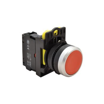 Tracon Electric műanyag testű egyszerű nyomókapcsoló