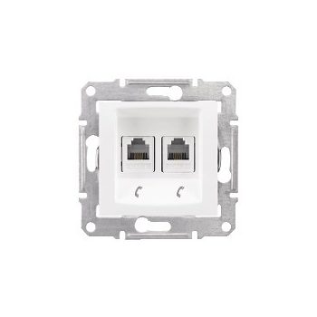 Schneider Electric Sedna telefon csatlakozóaljzatok (RJ11)