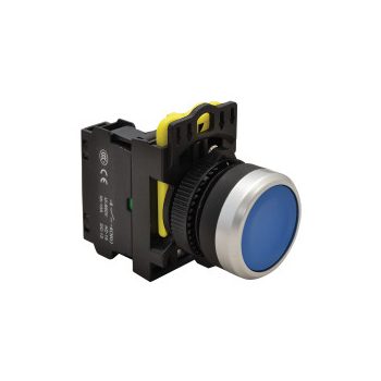 Tracon Electric műanyag testű egyszerű nyomógomb