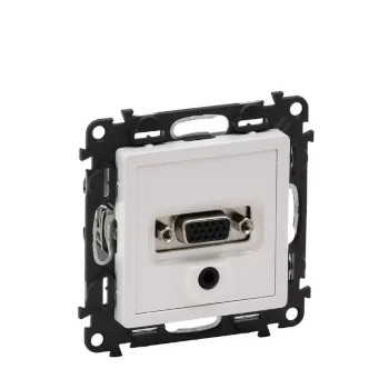 Legrand Valena Life HD15 + 3,5mm Jack csatlakozóaljzatok