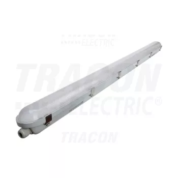 LED Mozgásérzékelős, por- és páramentes lámpatest TRACON LVH sorozat (IP65)