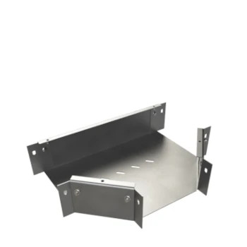 Basor lépésálló fém kábelcsatornához T-idom TEWT / szalaghorganyzott acél (FS / GS) ( BASORCANAL)