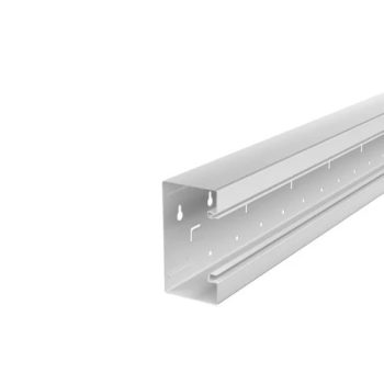 OBO BETTERMANN (LFS) Rapid 80 acél szimmetrikus szerelvénycsatorna (parapetcsatorna) / világosszürke