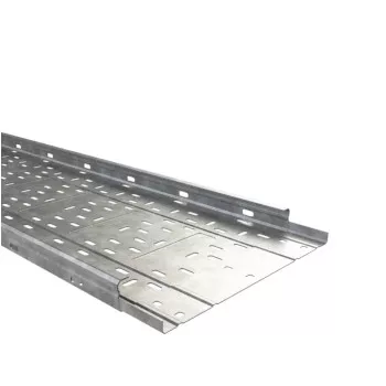 Basor FRE H35 35mm magas erősített perforált tüzihorganyzott acél (FT / GC) kábeltálcák ( BASORTRAY)