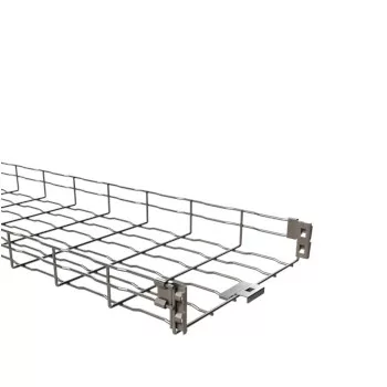 Basor hálós kábeltálcák BF2R-2F H65 / galvanikus / elektrolitikus cinkezett EZ (BASORFIL)