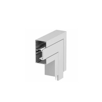 OBO BETTERMANN (LFS) Rapid-45-2 alumínium szerelvénycsatornához lapos sarokelem