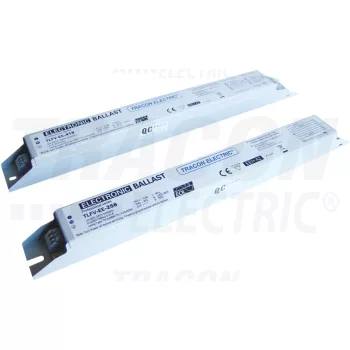 Elektronikus előtét TRACON TLFV-EE T8-as fénycsővel szerelt lámpatestekhez