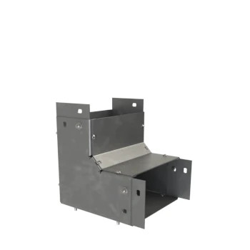 Basor lépésálló fém kábelcsatornához emelkedő / bukó idom CCWT / szalaghorganyzott acél (FS / GS) ( BASORCANAL)