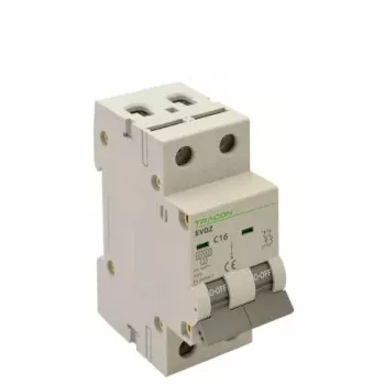 Tracon Electric EVOZ 2P 6kA kismegszakítók