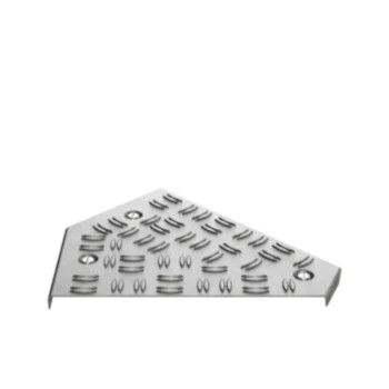 Basor lépésálló fém kábelcsatornához síkidom fedél TCPWT45 / szalaghorganyzott acél (FS / GS) ( BASORCANAL)