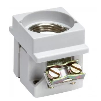 Hager D03 biztosítóaljzat DIN sínre szerelhető