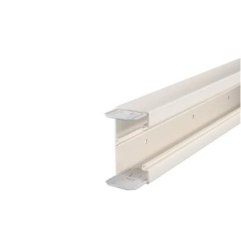 OBO BETTERMANN (LFS) Rapid 80 szerelvénycsatorna fenékperforálással (parapetcsatorna) / krémfehér