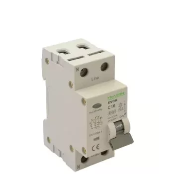 Tracon Electric EVOK Kombi Fi-relék - 2P - AC - 4,5 kA