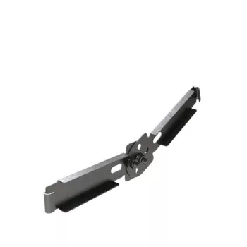 Basor hálós kábeltálcához csuklós összekötő JUBFR-A / rozsdamentes acél (INOX I304) (BASORFIL)