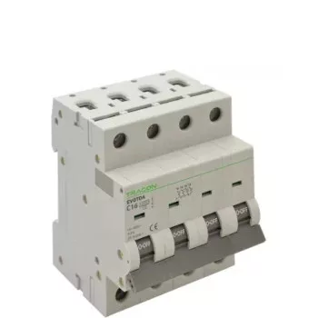 Tracon Electric EVOTDA 4P 10kA kismegszakítók