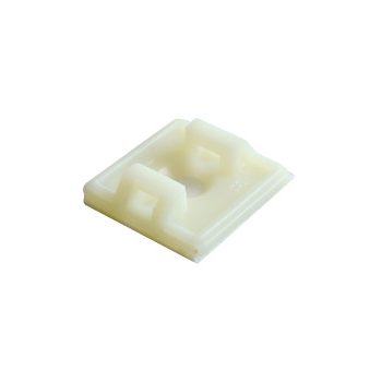 Öntapadós kétoldalról fűzhető kábelkötegelő talp