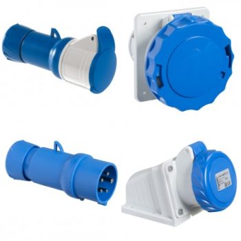 Schneider Electric 32A ipari 3 Pólus (2P+F) csatlakozók standard 6h földelő érintkező helyzettel