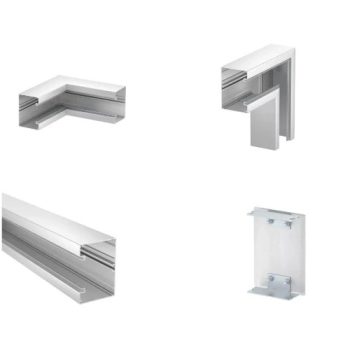 OBO BETTERMANN (LFS) Rapid 80 alumínium szimmetrikus szerelvénycsatornák és kiegészítők