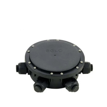 EGLO kültéri 6 bemenetes fekete elosztók