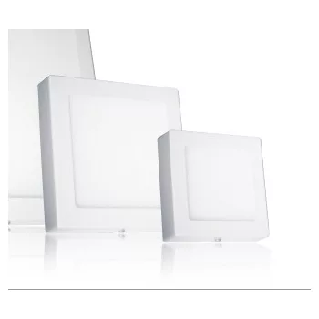 Falon kívüli, négyzetes LED lámpatest