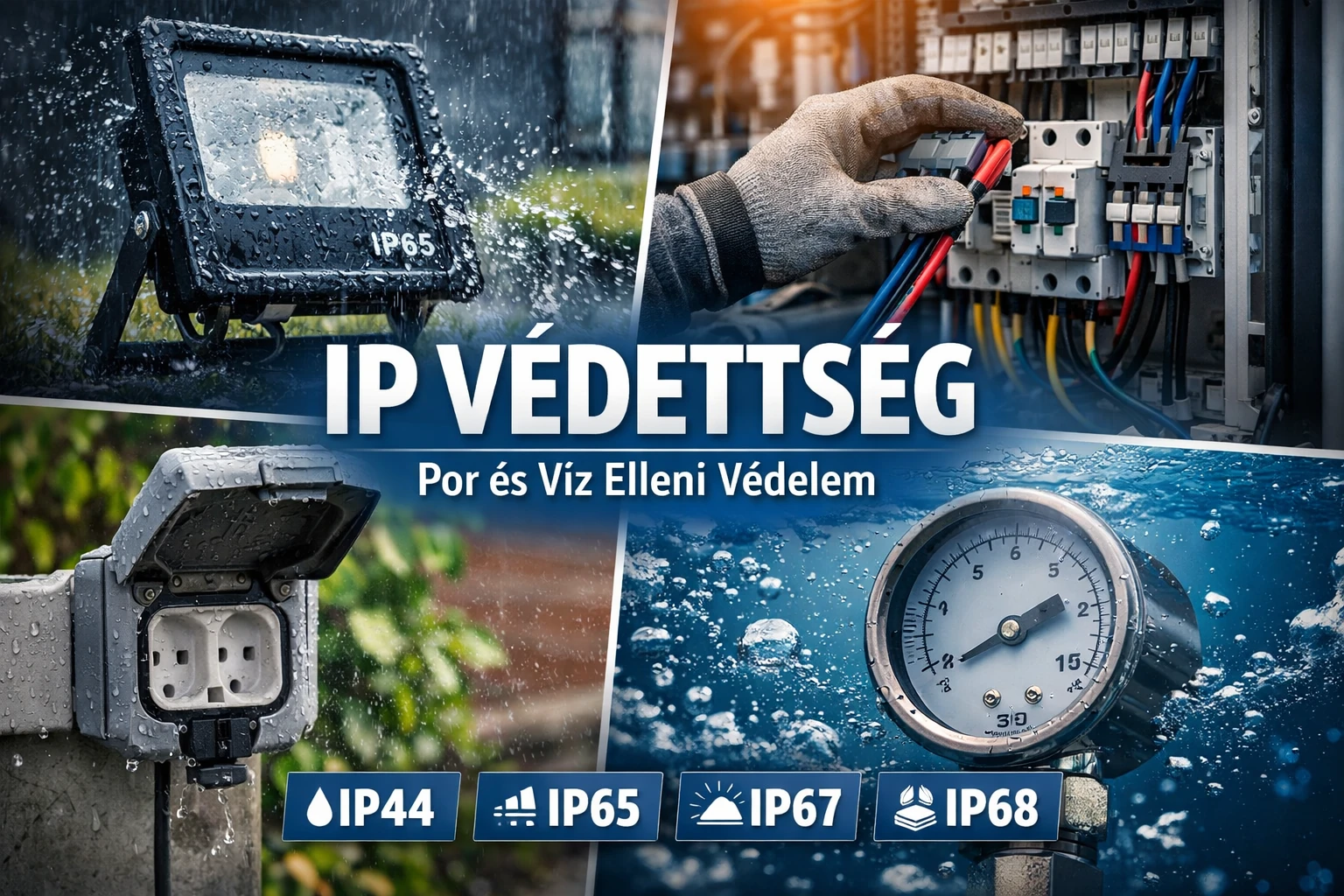IP védettség jelentése – Teljes útmutató az Elektrikstore.hu webshop vásárlóinak